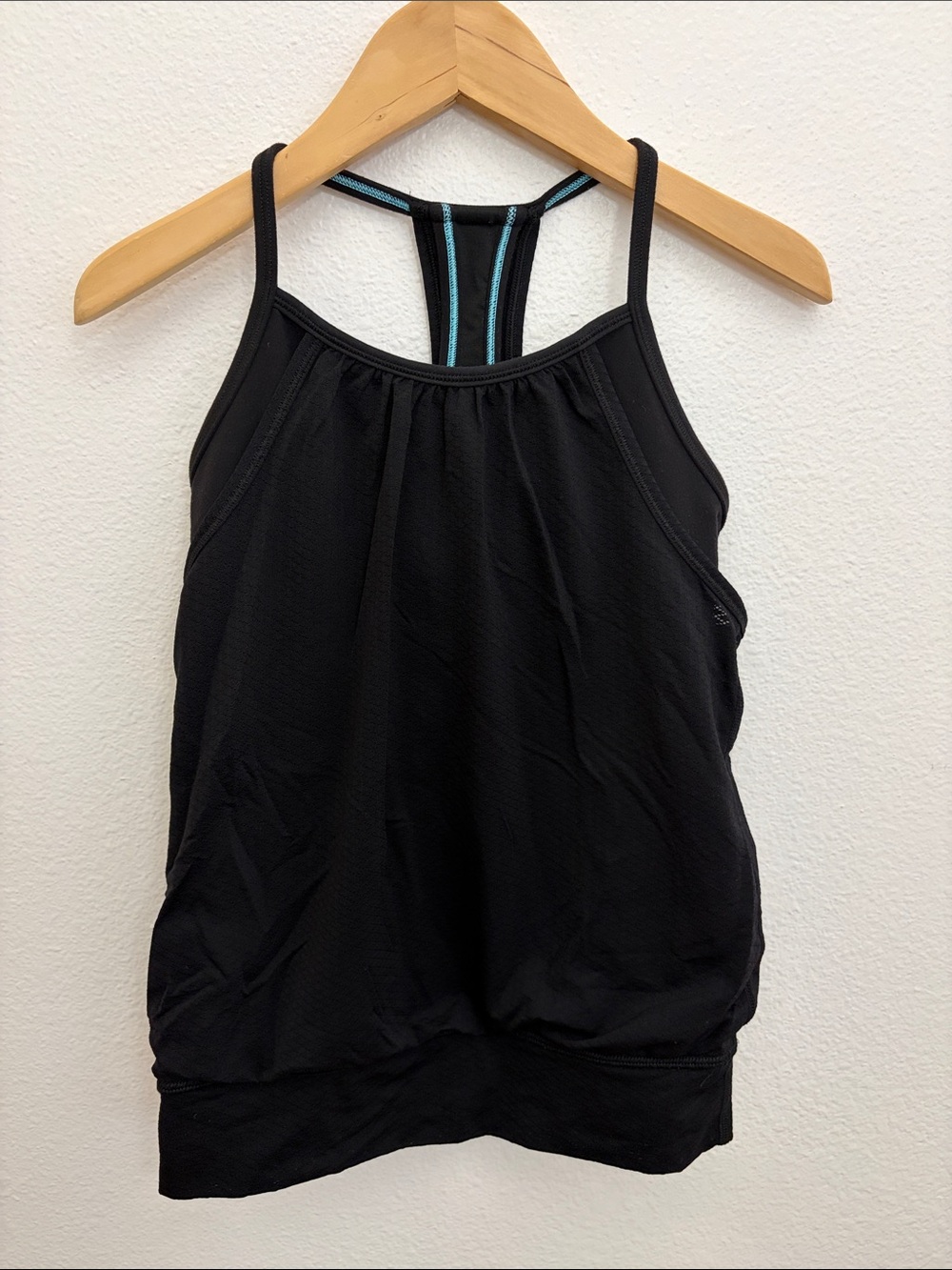 Ivivva Black Active Tank Top with Strappy Back